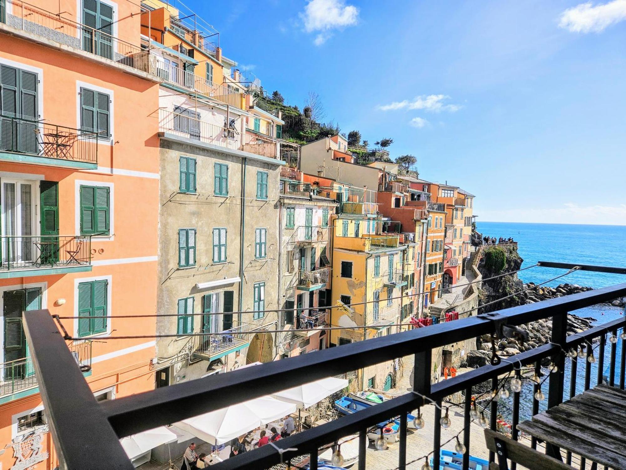 Ca' Del Mare Lägenhet Riomaggiore Exteriör bild